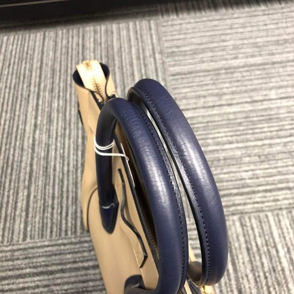 Celine Bicolor Luggage Bag Leather Micro - Picture 11 of 12